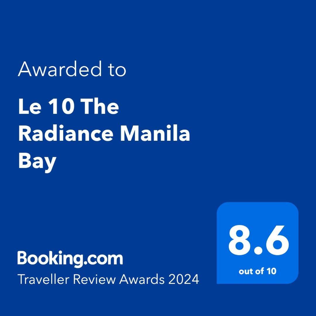 Le 10 The Radiance Manila Bay Aparthotel Pasay Exterior photo